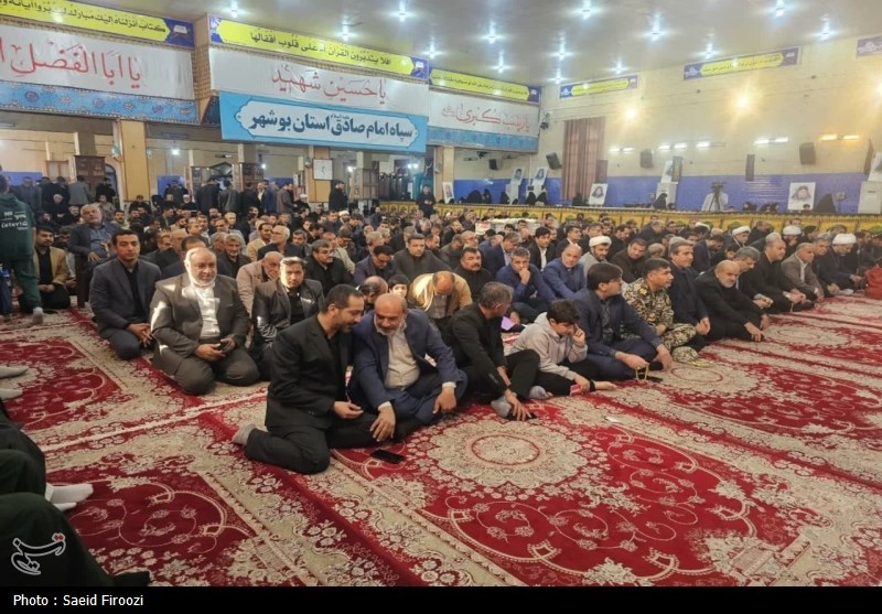 عزاداری شهادت حضرت زهرا (س) در بوشهر+تصویر