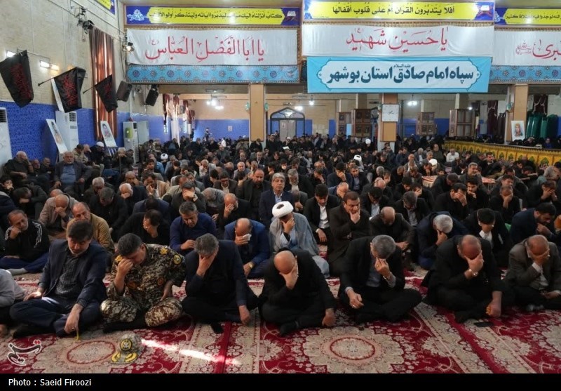 عزاداری شهادت حضرت زهرا (س) در بوشهر+تصویر