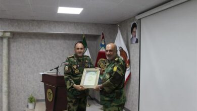 فرمانده جدید تیپ 55 هوابرد ارتش معرفی شد