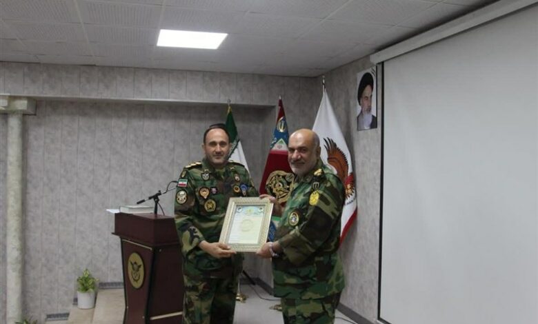 فرمانده جدید تیپ 55 هوابرد ارتش معرفی شد