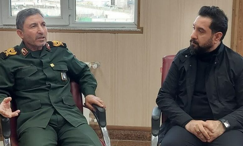قدردانی سپاه از مداحی پرشور اتابک عبداللهی در محضر رهبری