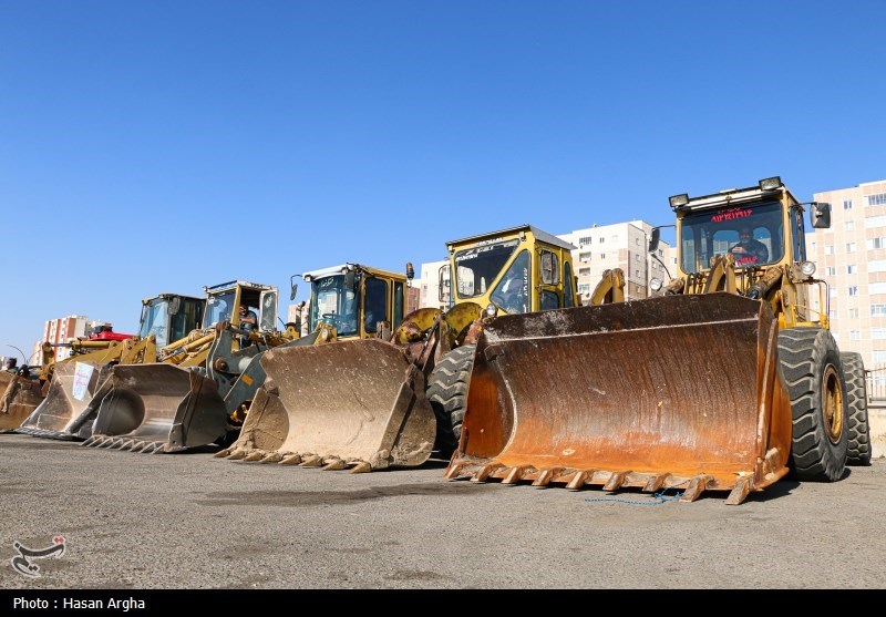 مانور ستاد مدیریت بحران عملیات زمستانی در زنجان برگزار شد