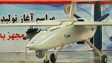 مانور هماهنگ 3 پهپاد مهاجر 6 برای نخستین بار + عکس