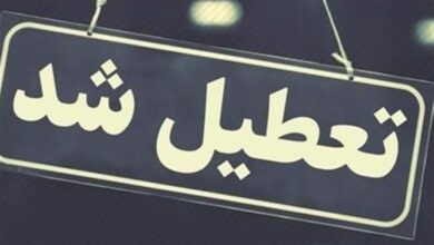 مدارس، بانک‌ها و ادارات کردستان فردا تعطیل شد