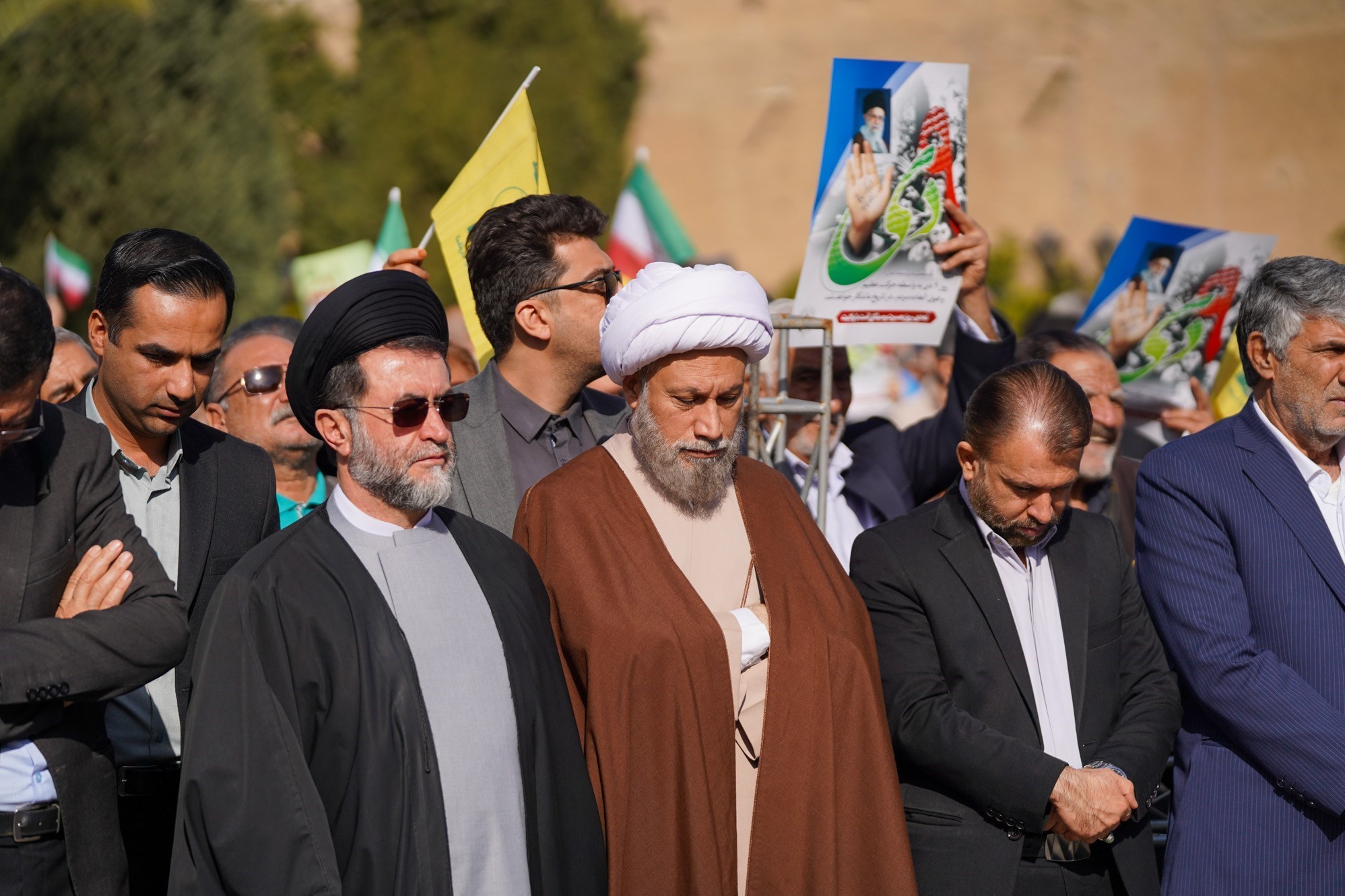 مراسم گرامیداشت یوم الله 9 دی در شیراز برگزار شد + تصویر