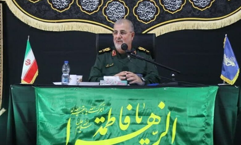 معارفه فرمانده تیپ 71 روح الله با حضور سردار پاکپور