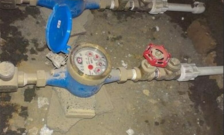 نصب کنتورهای دیواری انشعابات آب در خراسان جنوبی اختیاری شد