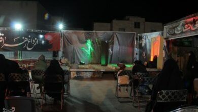نمایشگاه سوگواره فاطمی پاکدشت به روایت تصویر