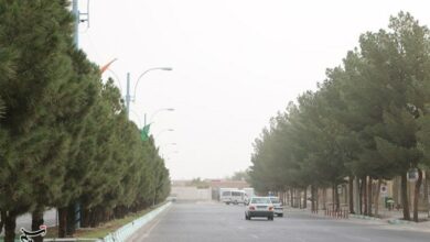 هوای شهر کرمانشاه در وضعیت ناسالم قرار گرفت