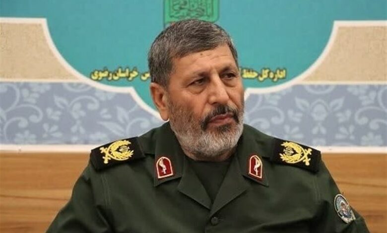وداع با پیکر 14 شهید گمنام در حرم امام رضا (ع)