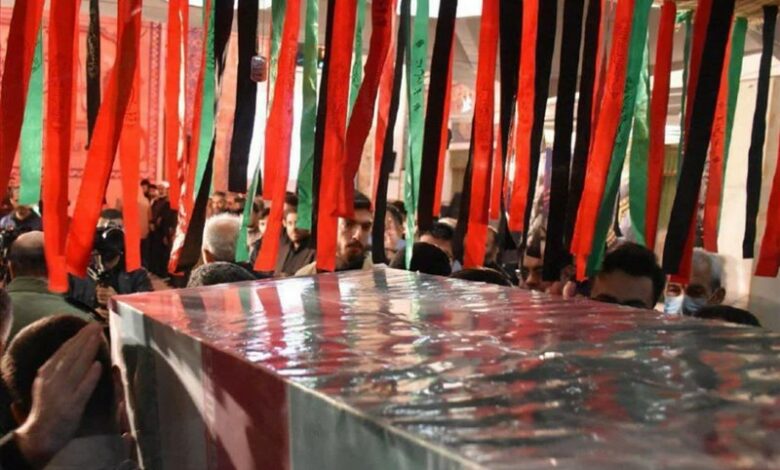 وداع کردستانی‌ها با شهدای گمنام+تصاویر