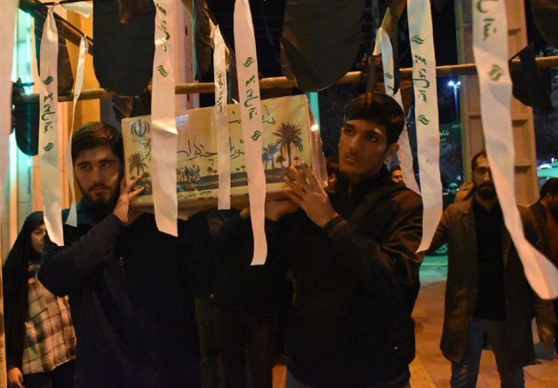 وداع کردستانی‌ها با شهدای گمنام+تصاویر