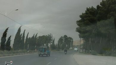 وزش باد شدید و کاهش محسوس دما در استان کرمان