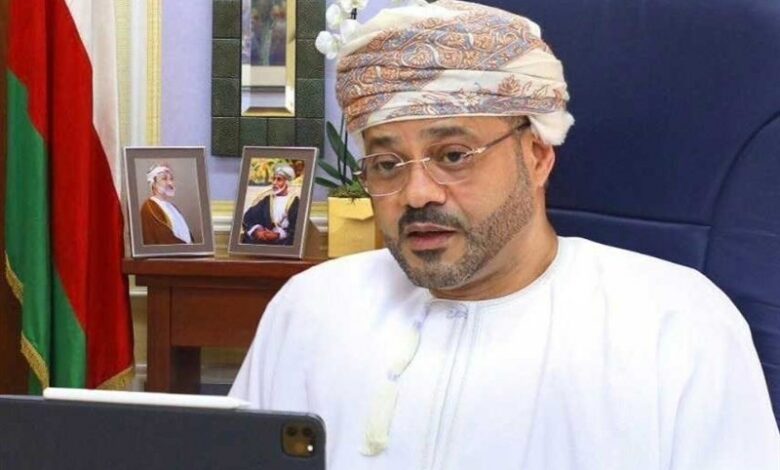 وزیر خارجه عمان با رئیس مجلس دیدار کرد