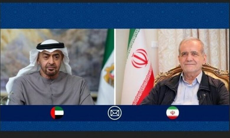 پزشکیان: امیدوارم شاهد گسترش روابط با امارات باشیم