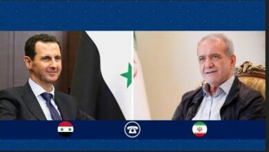 پزشکیان در گفتگو با اسد: کنار دولت و ملت سوریه ایستاده‌ایم