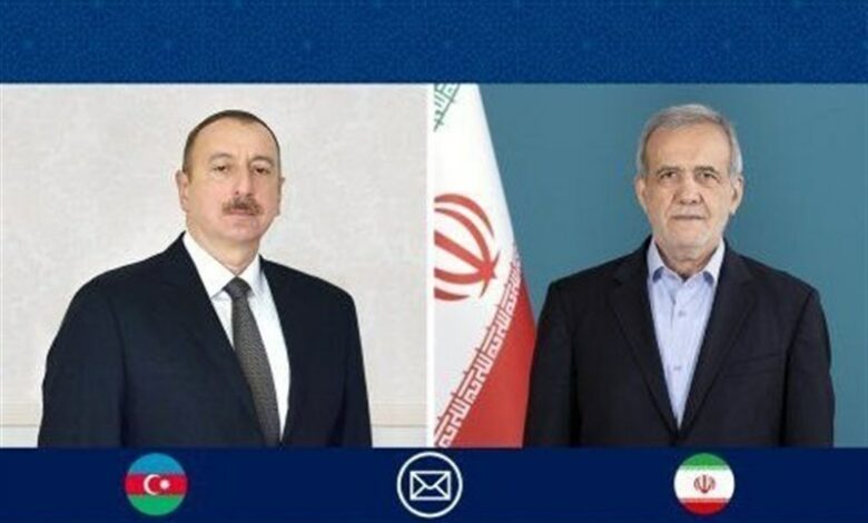 پزشکیان سقوط هواپیما را به رئیس جمهور آذربایجان تسلیت گفت