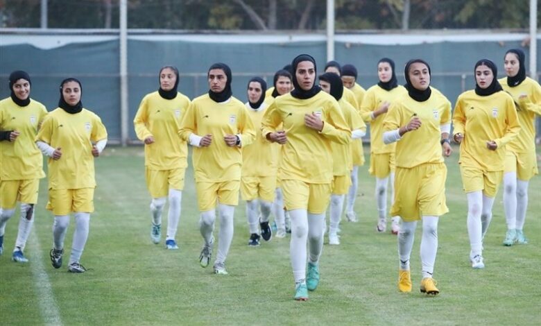 چالوس؛ میزبان بانوان ملی پوش فوتبال