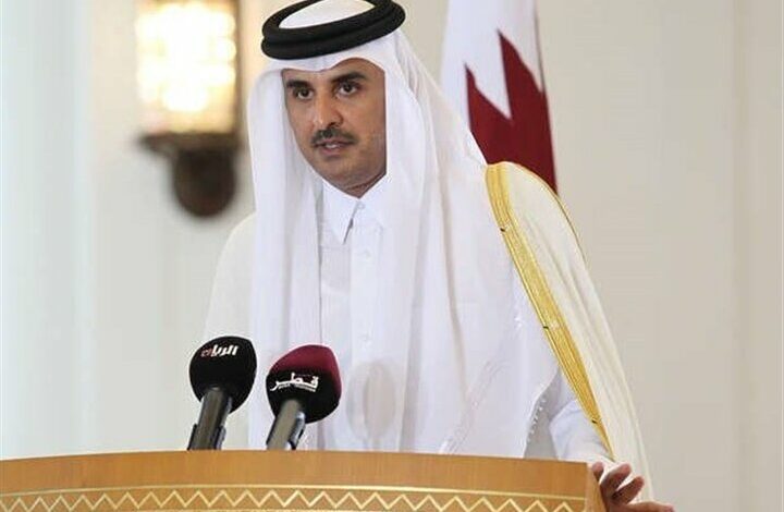 گفتگوی امیر قطر و عراقچی درباره شرایط سوریه