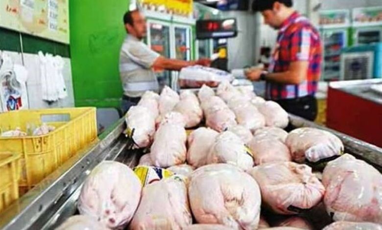 2200 تن مرغ گوشت مرغ به بازار خراسان شمالی عرضه می‌شود