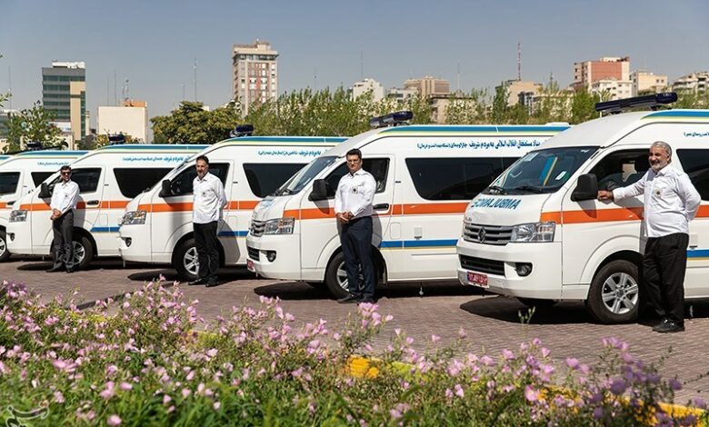 3 دستگاه آمبولانس به ناوگان اورژانس هرمزگان افزوده شد