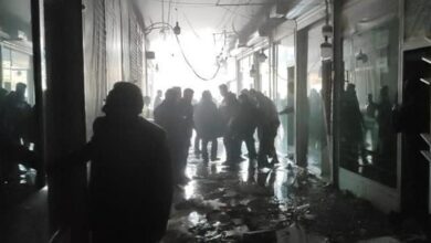 آتش‌سوزی عظیم در پارس‌آباد
