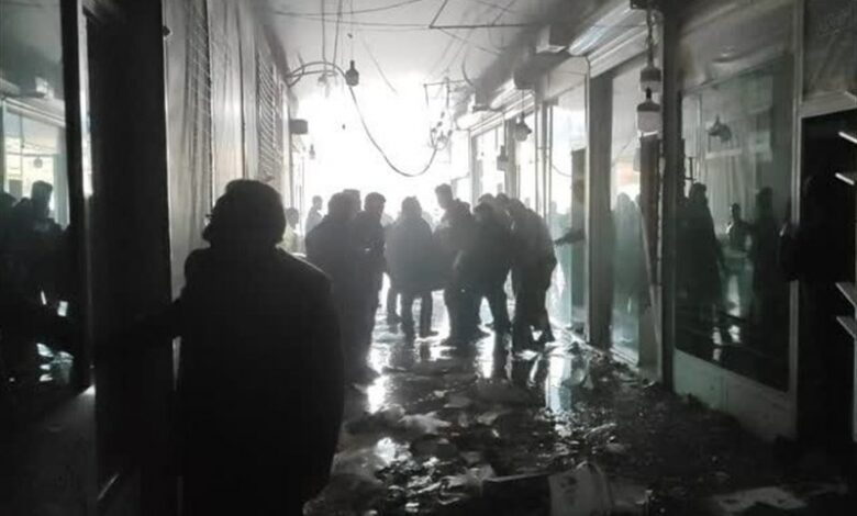 آتش‌سوزی عظیم در پارس‌آباد