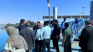 اعتبار 100 میلیاردی برای تعمیرات اسکله کورزین قشم