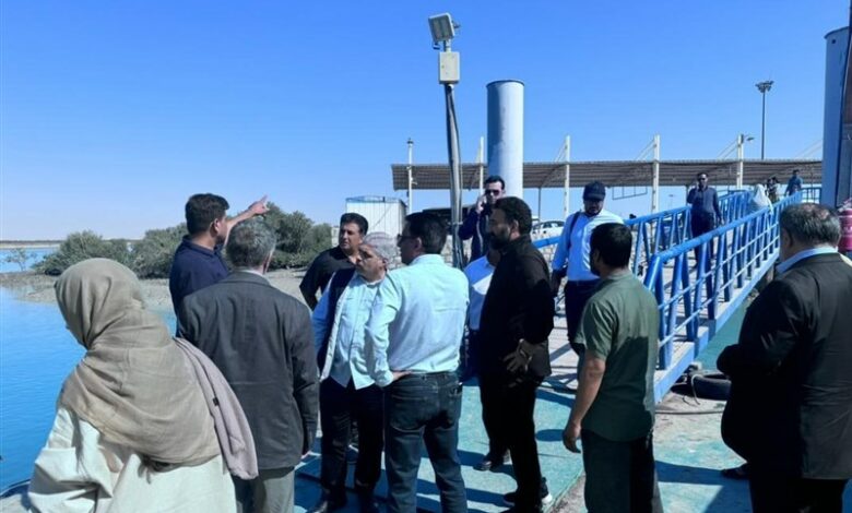 اعتبار 100 میلیاردی برای تعمیرات اسکله کورزین قشم