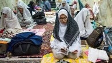 اعتکاف 3000 بانوی اردبیلی