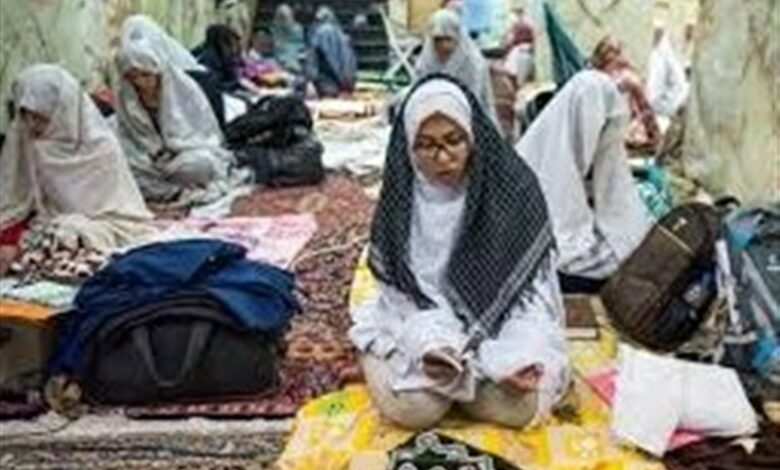 اعتکاف 3000 بانوی اردبیلی