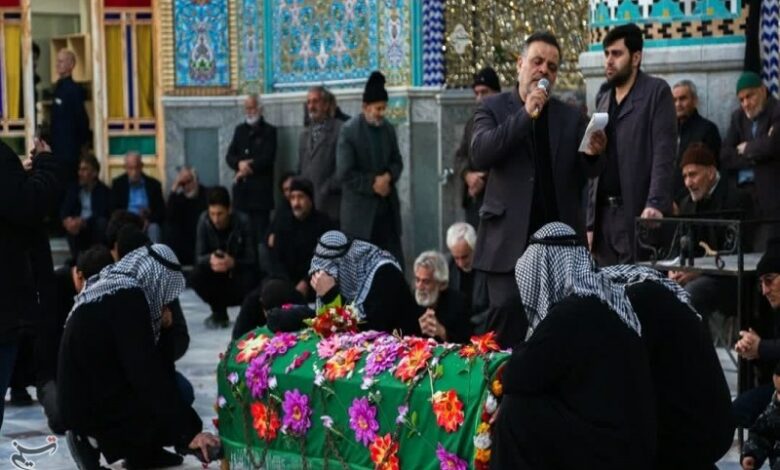 اقامه عزای امام کاظم (ع) در امامزاده هلال بن علی+تصویر