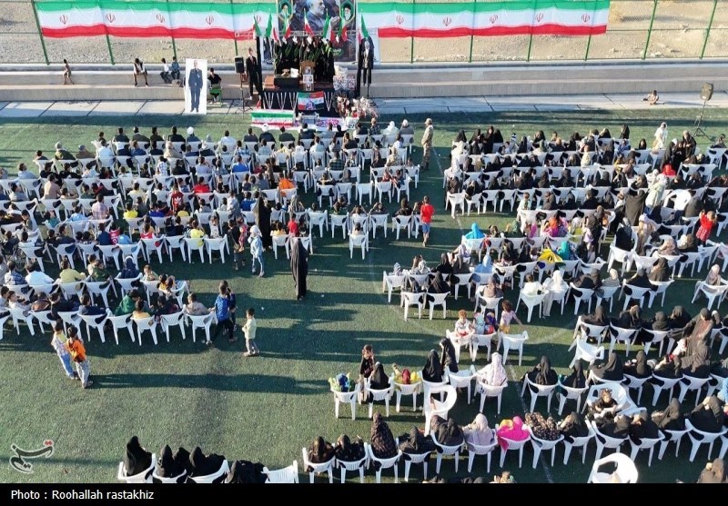بزرگداشت شهادت شهید سلیمانی در مجتمع امام بخش توکهور