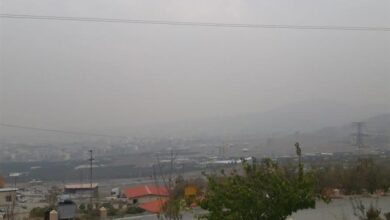 تداوم پایداری جو و افزایش آلودگی هوا در البرز