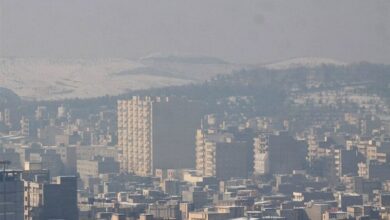 تداوم چتر آلودگی بر سر تبریز