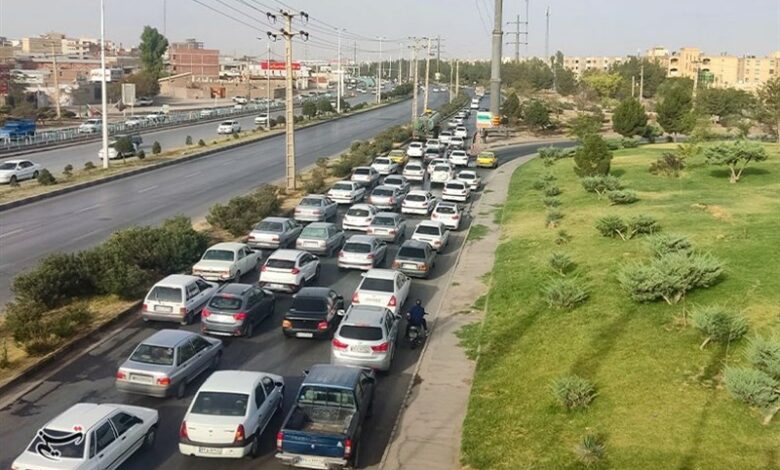 ترافیک سنگین صبحگاهی در آزادراه‌های البرز