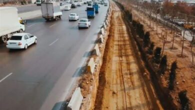 تعریض آزادراه کرج ـ تهران آغاز شد