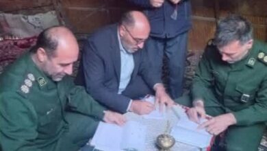 جاده‌سازی بسیج سازندگی برای عشایر اردبیل