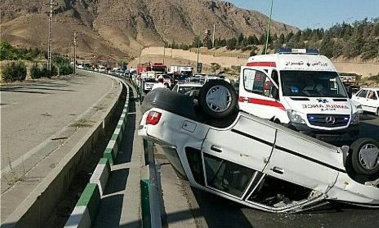 حوادث در کاشان 10 مصدوم و کشته برجا گذاشت