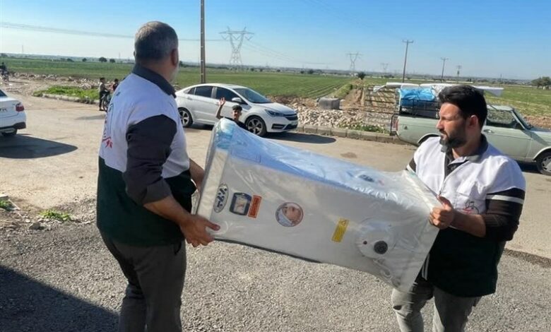 خدمت‌رسانی خادمیاران کانون خدمت رضوی در دزفول