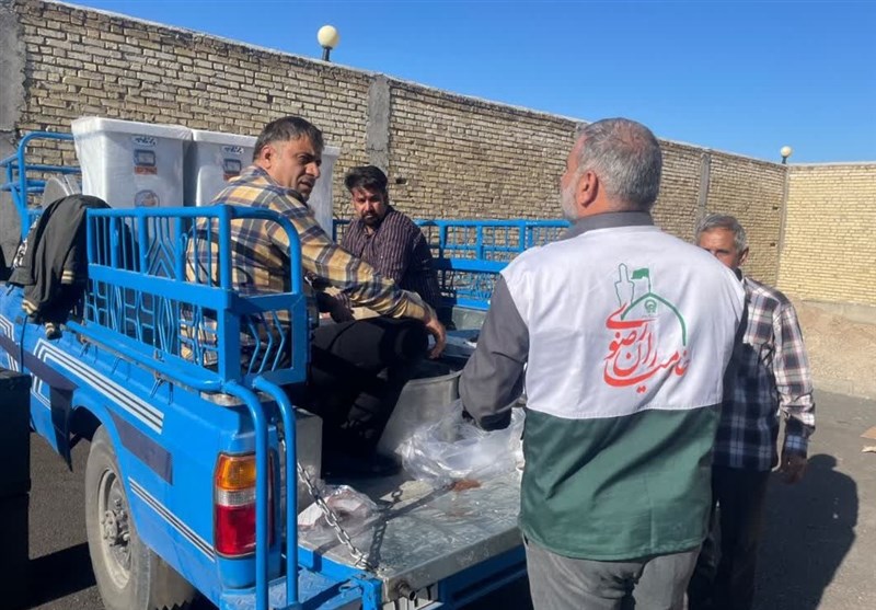 خدمت‌رسانی خادمیاران کانون خدمت رضوی در دزفول