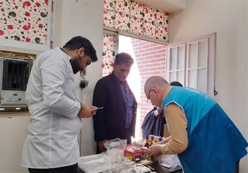 خدمت‌رسانی خادمیاران کانون خدمت رضوی در دزفول