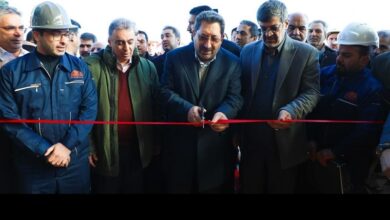 خط تولید کلاف فولاد در ابرکوه افتتاح شد