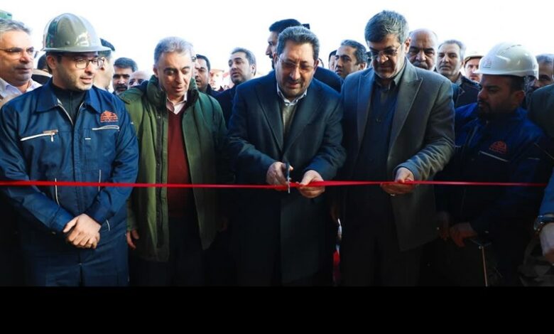 خط تولید کلاف فولاد در ابرکوه افتتاح شد