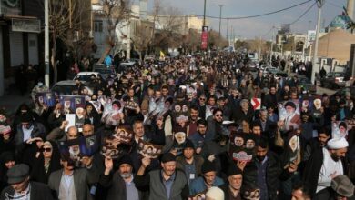 راهپیمایی اصفهانی‌ها به شکرانه پیروزی مردم غزه+فیلم و عکس