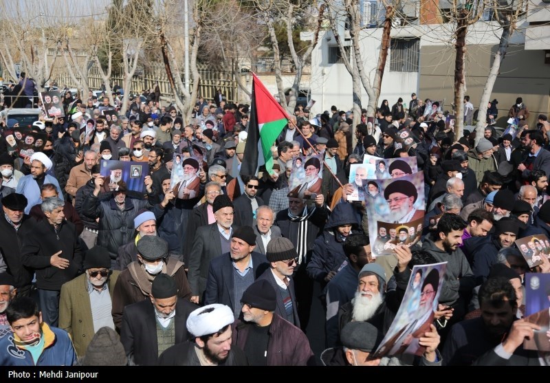 راهپیمایی اصفهانی‌ها به شکرانه پیروزی مردم غزه+فیلم و عکس