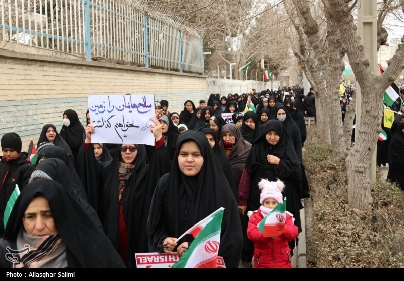 راهپیمایی جمعه نصر و پیروزی جبهه مقاومت در بجنورد+تصاویر