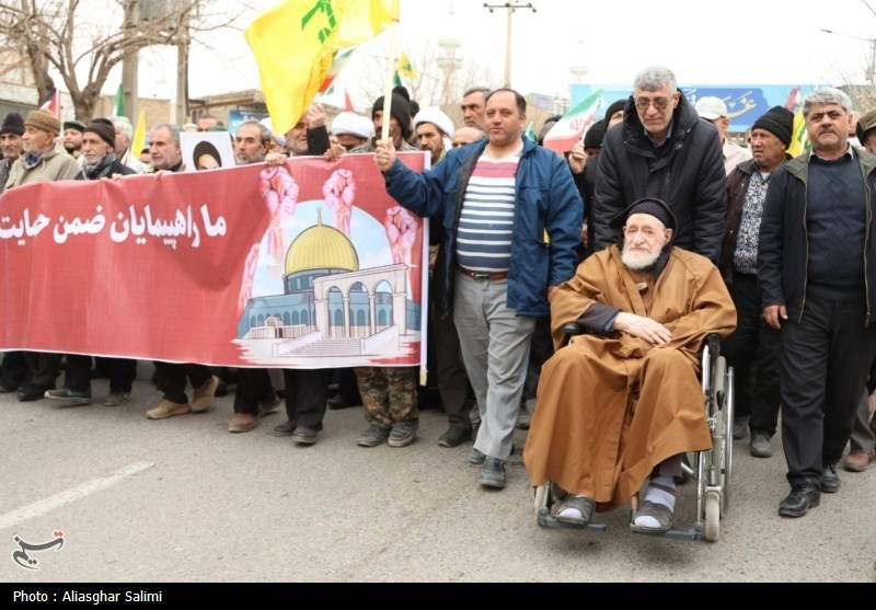 راهپیمایی جمعه نصر و پیروزی جبهه مقاومت در بجنورد+تصاویر