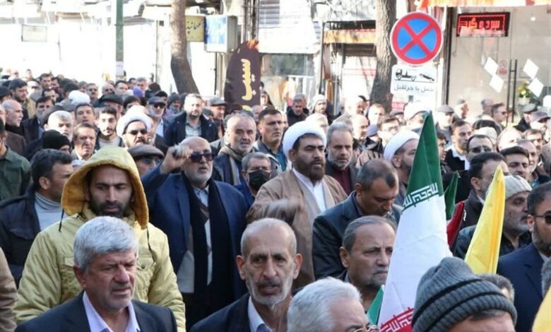 راهپیمایی «جمعه نصر» پس از اقامه نماز جمعه تهران برگزار شد