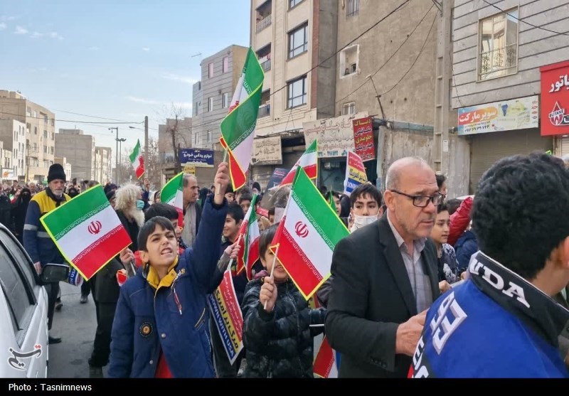 راهپیمایی پرشور مردم استان تهران و فریاد همبستگی با غزه